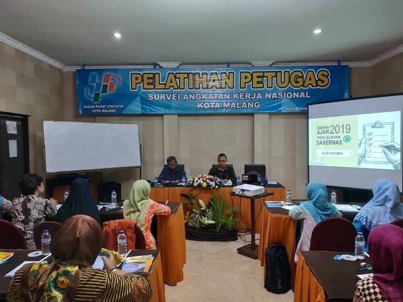 Pelatihan Petugas Sakernas Februari 2019