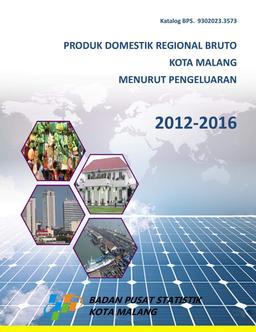 Produk Domestik Regional Bruto Kota Malang Menurut Pengeluaran 2012-2016