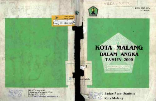 Kota Malang Dalam Angka 2000