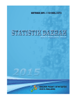 STATISTIK DAERAH KOTA MALANG 2015