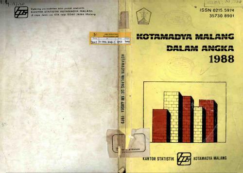 Kota Malang Dalam Angka 1988